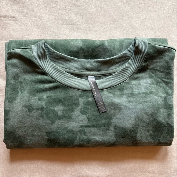 Mondetta Men's Green Camouflage Crewneck Sweater - Picture 8 of 8